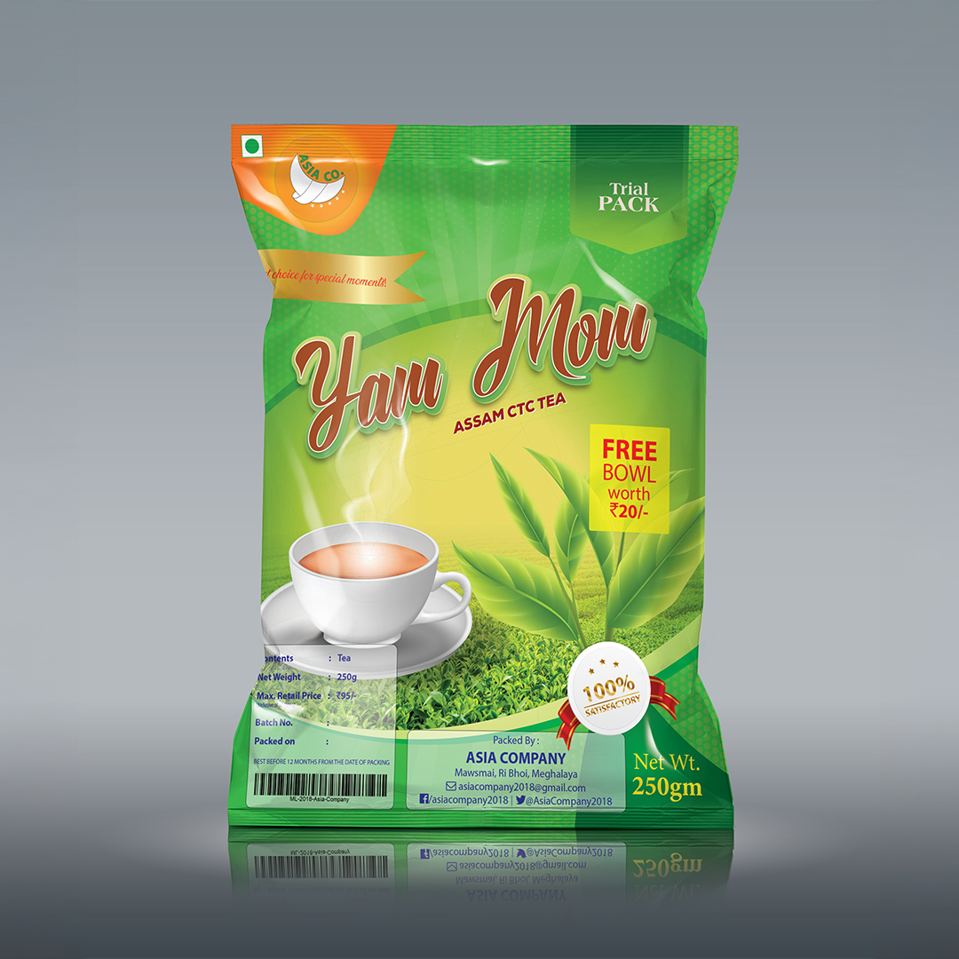 Yom Mum Dessert Branding